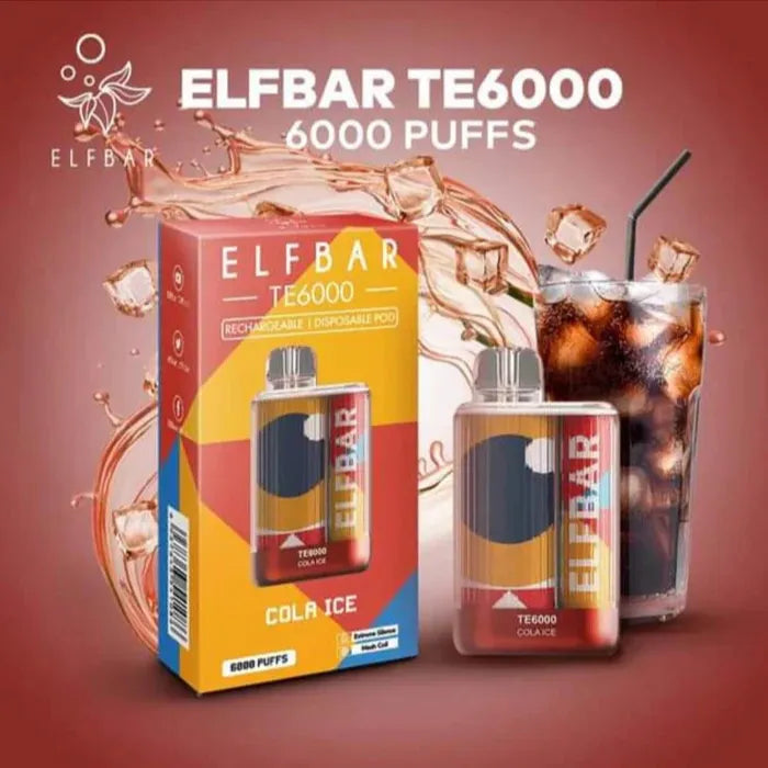Elf Bar TE6000 US Version Disposable Dubai