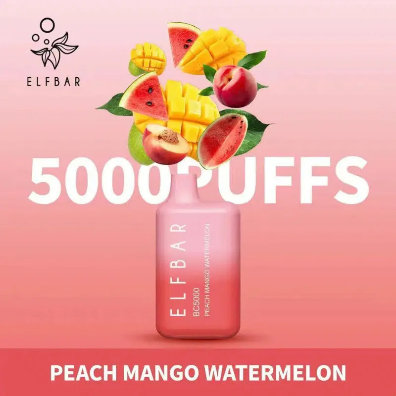 Elfbar Bc 5000 Puffs Disposable Vape In Dubai