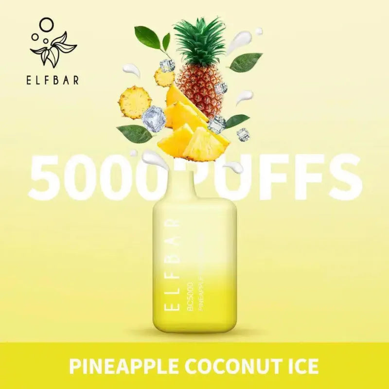 Elfbar Bc 5000 Puffs Disposable Vape In Dubai