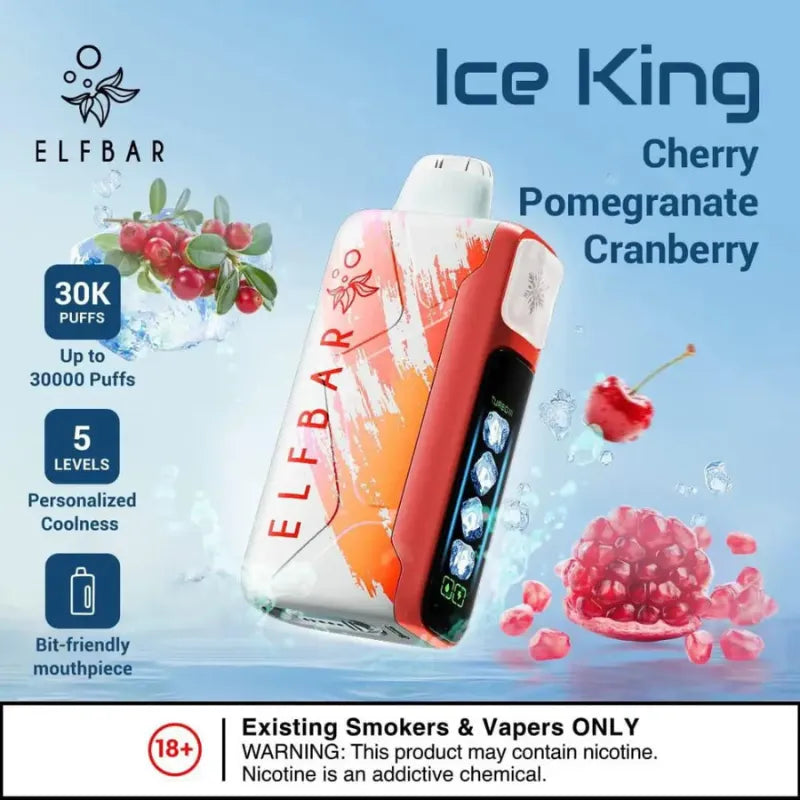 ELF BAR Ice King 30000 Puffs Disposable Vape In Dubai