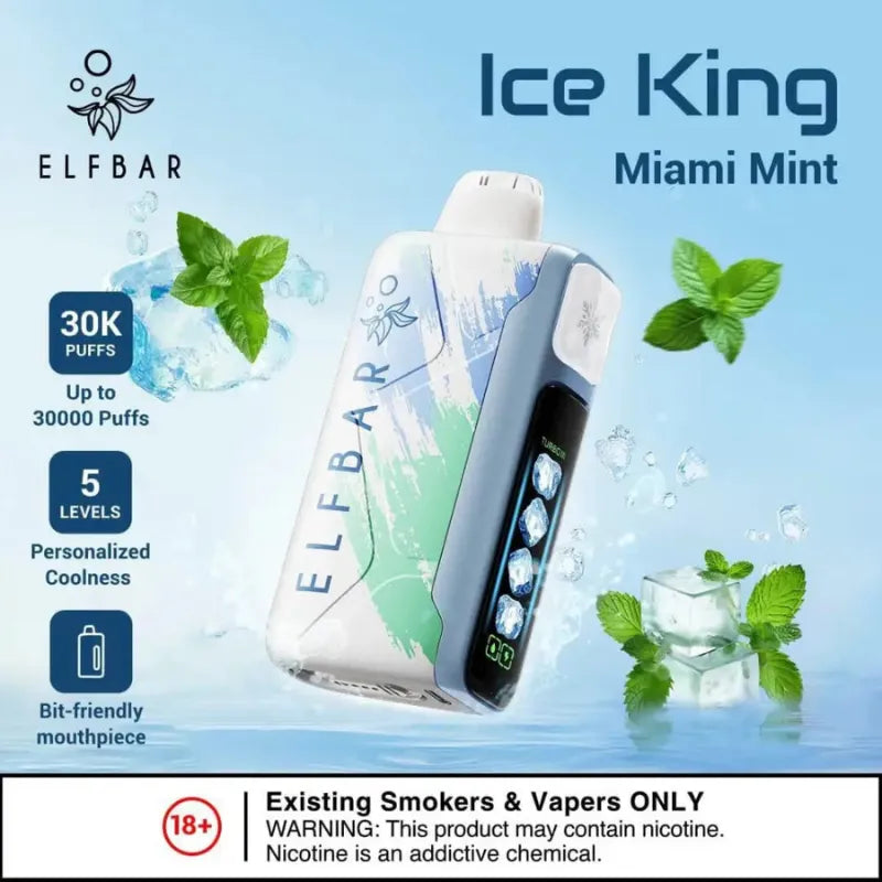 ELF BAR Ice King 30000 Puffs Disposable Vape In Dubai