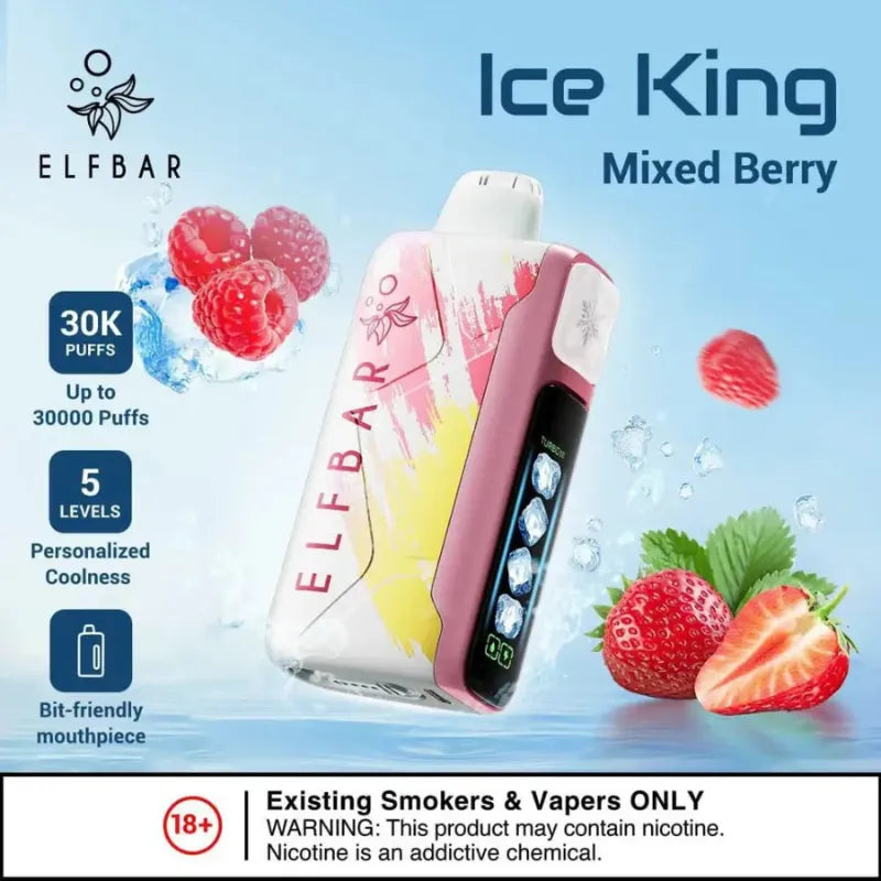 ELF BAR Ice King 30000 Puffs Disposable Vape In Dubai