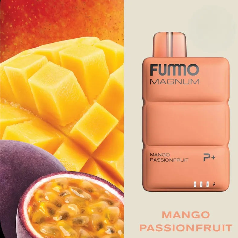 Mango Passionfruit  - FUMMO Magnum 8000 Puffs Disposable Vape 2% Nicotine in Dubai, UAE