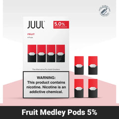 Juul Pods Fruit Medley 5% 4Pcs/Pack in Dubai