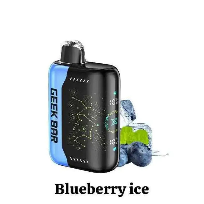 Blueberry Ice - Geek Bar 25000 Puffs Disposable Vape 50mg in Dubai, UAE