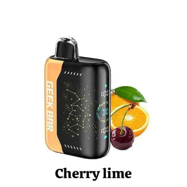Cherry Lime  - Geek Bar 25000 Puffs Disposable Vape 50mg in Dubai, UAE