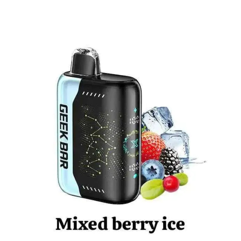 Mixed Berry Ice  - Geek Bar 25000 Puffs Disposable Vape 50mg in Dubai, UAE