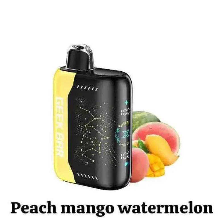 Peach Mango Watermelon  - Geek Bar 25000 Puffs Disposable Vape 50mg in Dubai, UAE