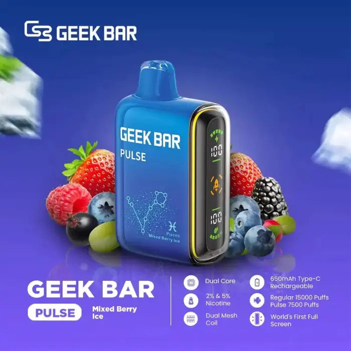 GEEKBAR PULSE 15000 DISPOSABLE VAPE Dubai