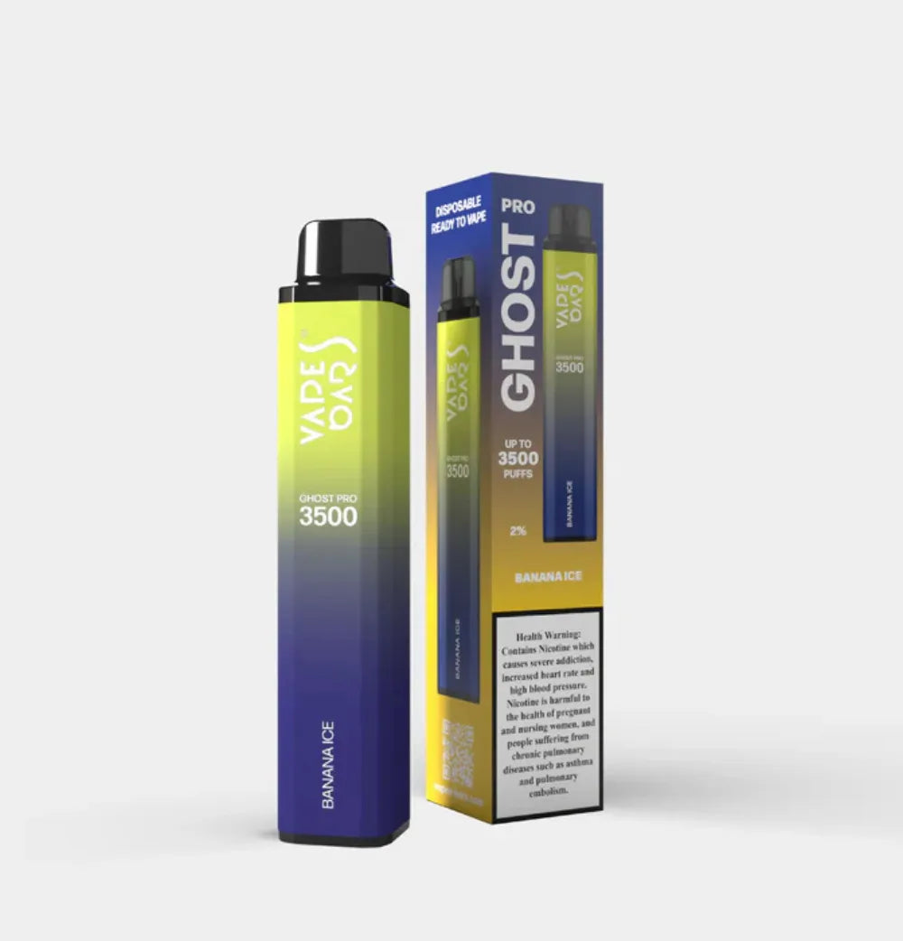 VAPES BARS GHOST PRO 3500 Puffs Zero Nicotine