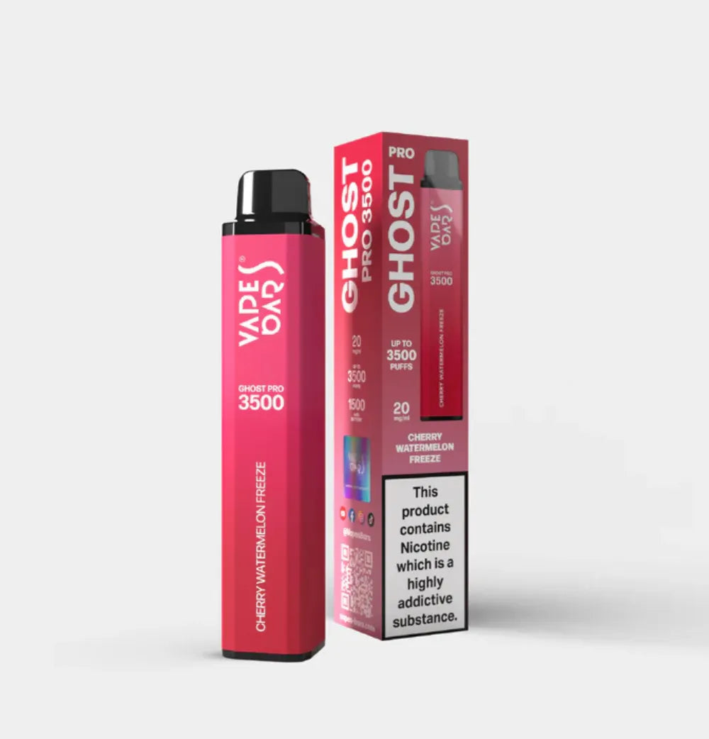 VAPES BARS GHOST PRO 3500 Puffs Zero Nicotine