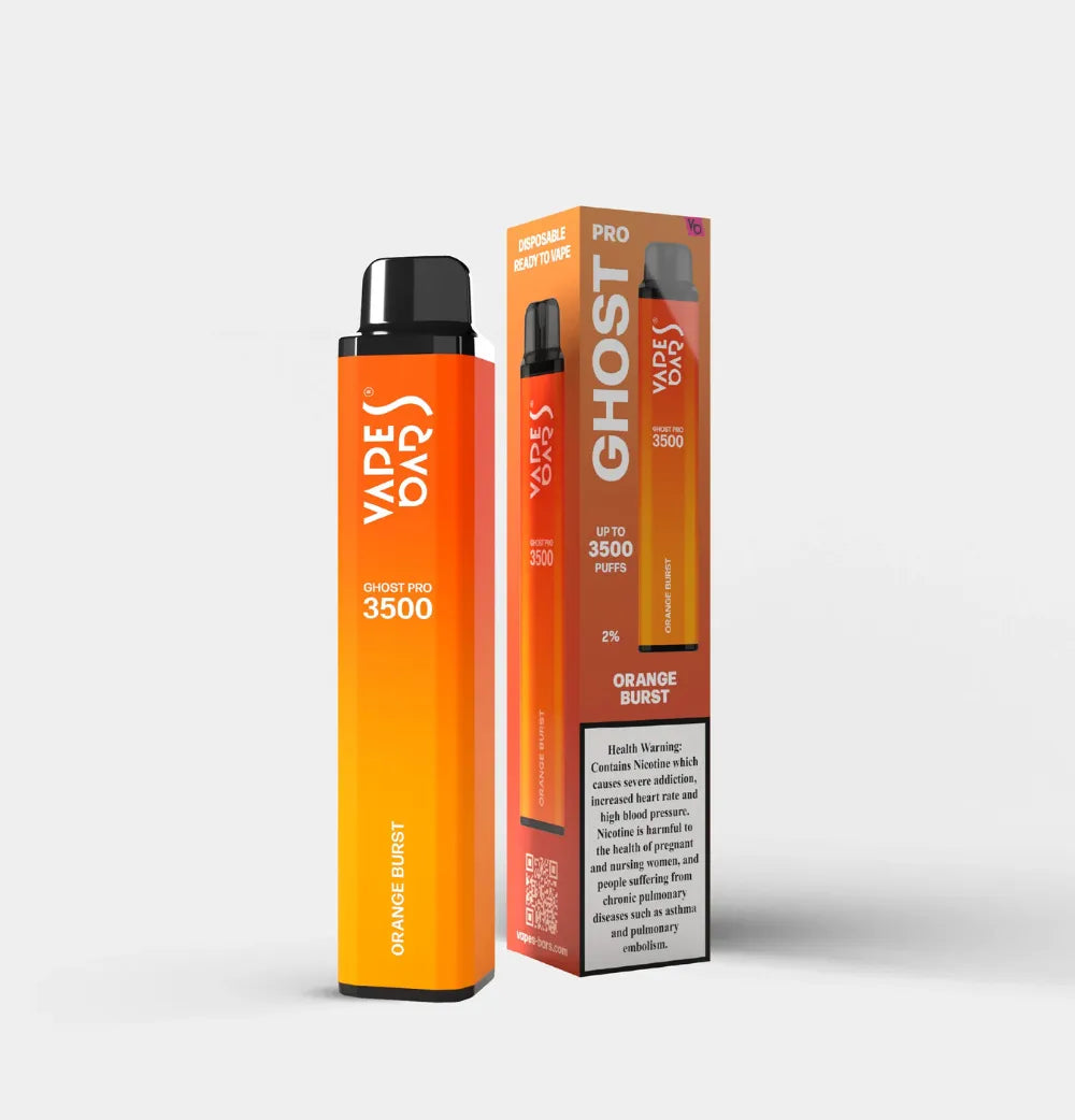 VAPES BARS GHOST PRO 3500 Puffs Zero Nicotine