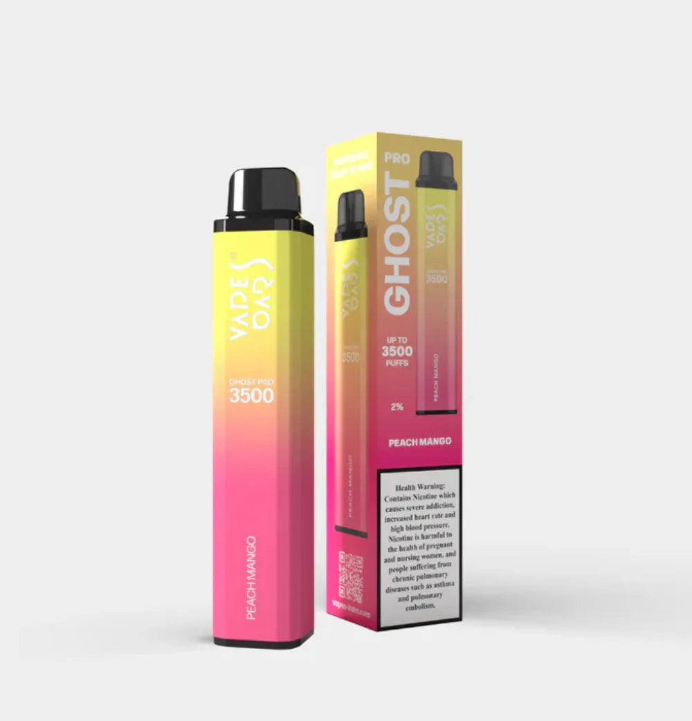 VAPES BARS GHOST PRO 3500 Puffs Zero Nicotine