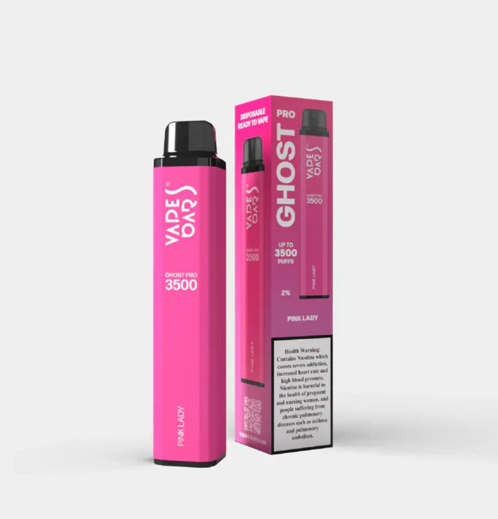 VAPES BARS GHOST PRO 3500 Puffs Zero Nicotine