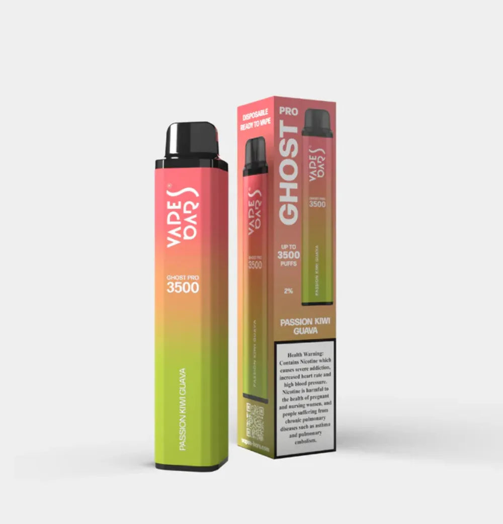 VAPES BARS GHOST PRO 3500 Puffs Zero Nicotine