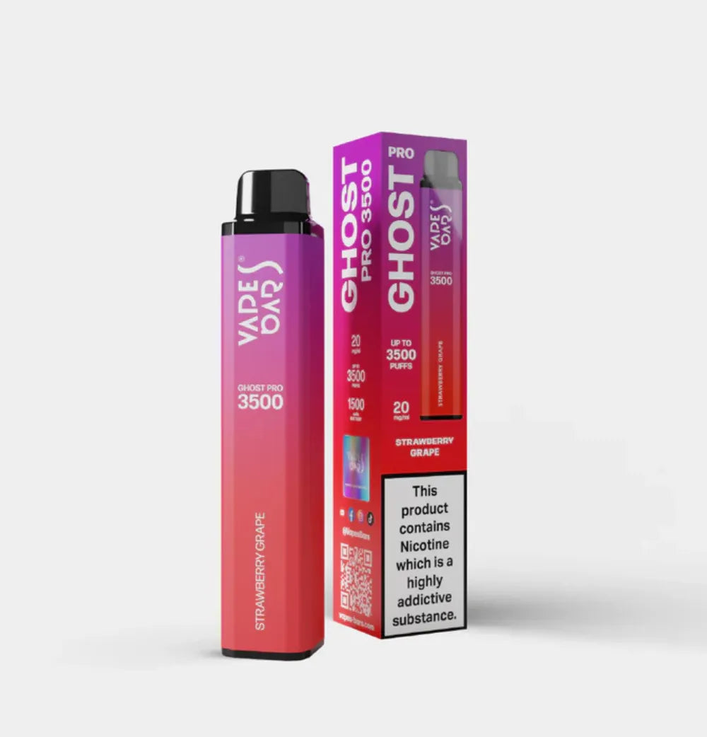 VAPES BARS GHOST PRO 3500 Puffs Zero Nicotine