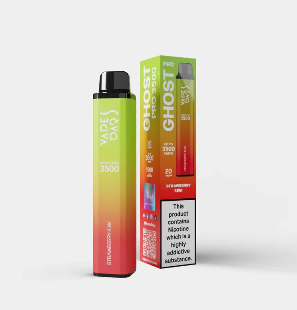 VAPES BARS GHOST PRO 3500 Puffs Zero Nicotine