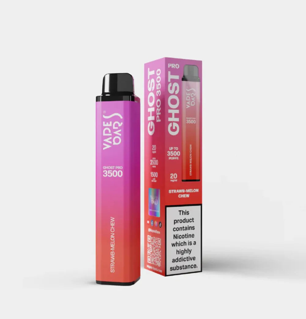 VAPES BARS GHOST PRO 3500 Puffs Zero Nicotine
