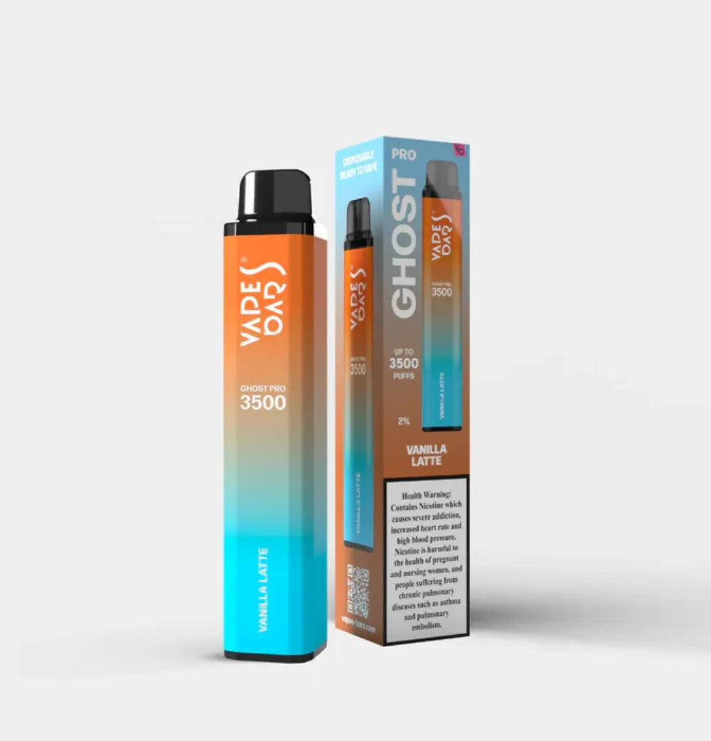 VAPES BARS GHOST PRO 3500 Puffs Zero Nicotine