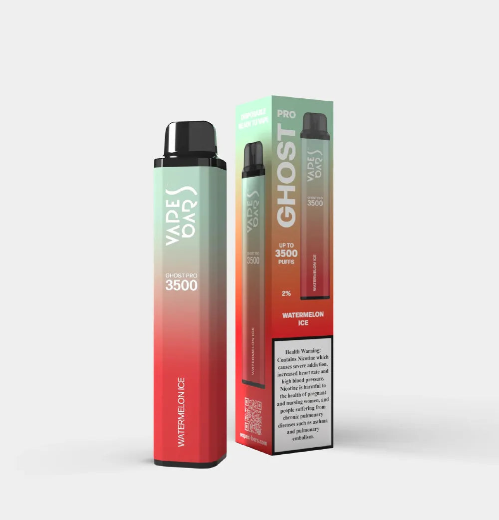 VAPES BARS GHOST PRO 3500 Puffs Zero Nicotine