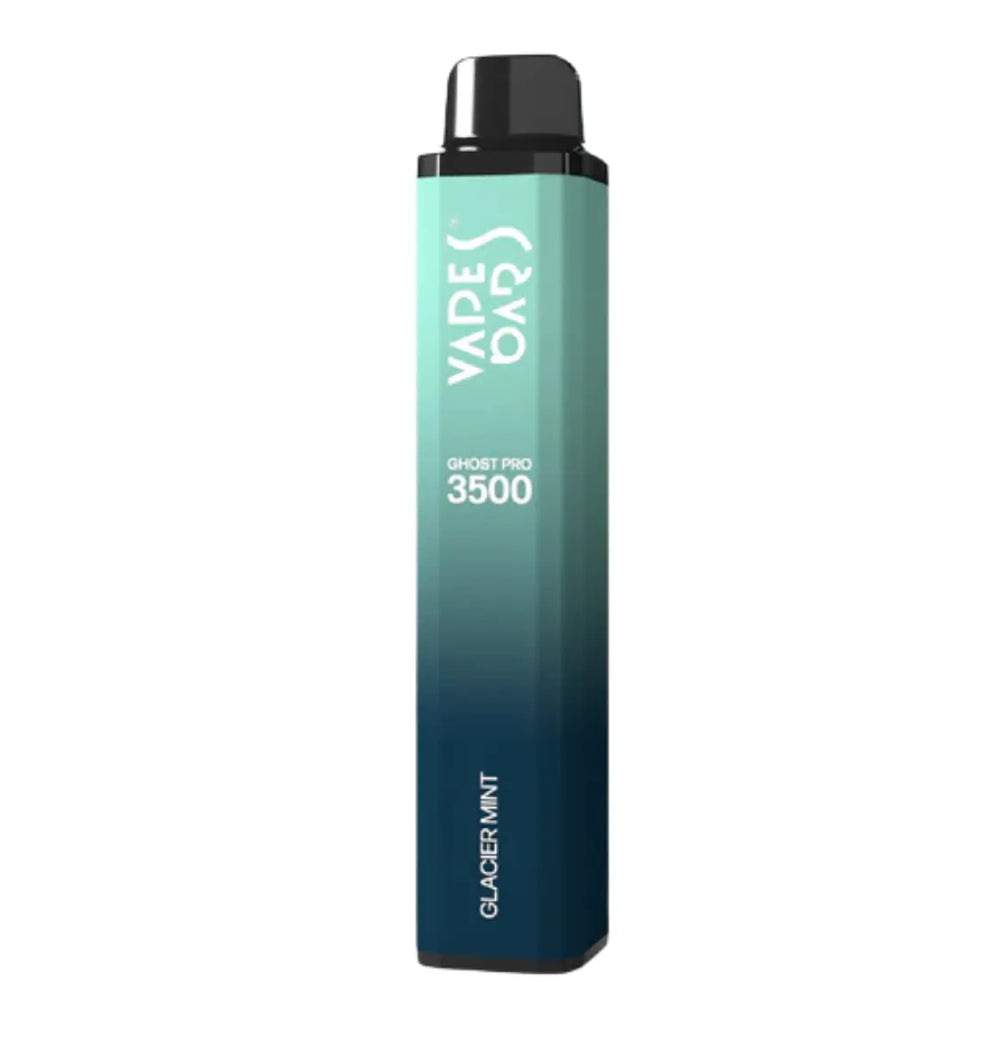 Glacier Mint - Vapes Bar Ghost Pro 3500 Puffs Disposable Vape Zero Nicotine in Dubai & UAE
