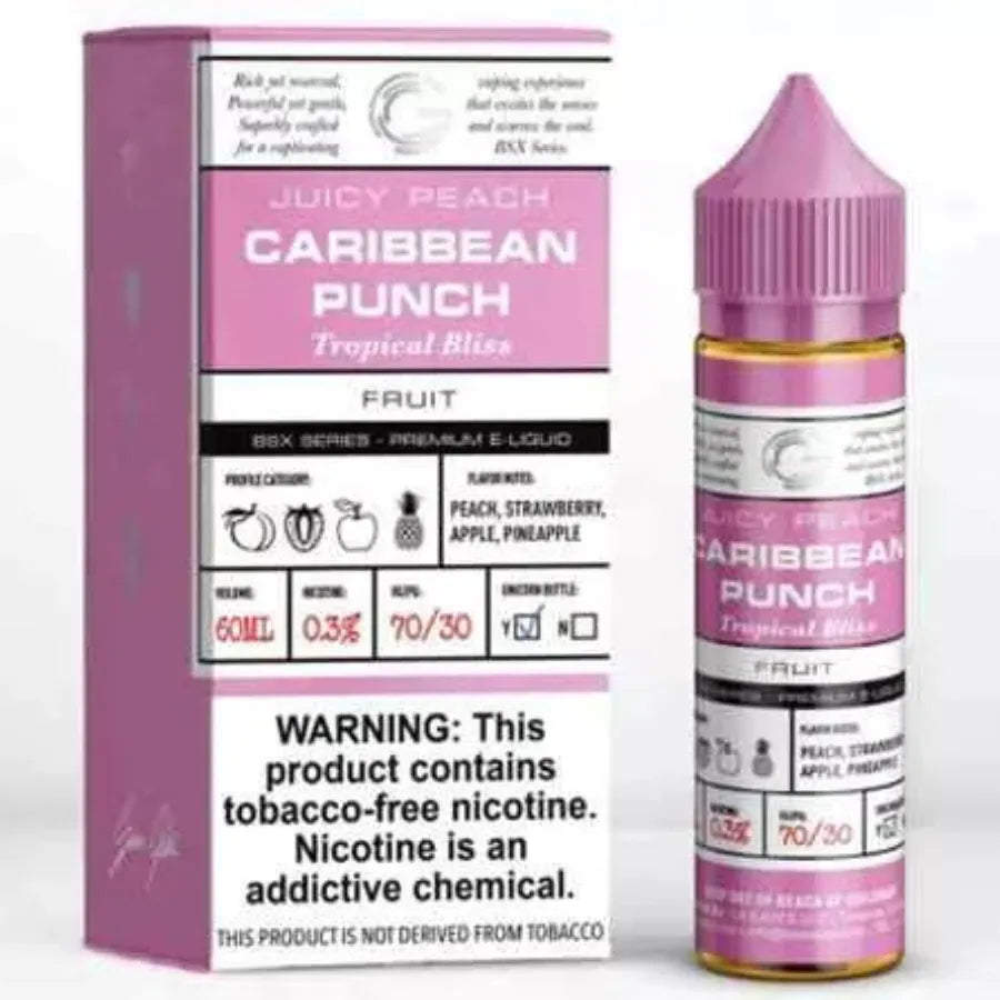 Caribbean Punch - GLAS Basix Series 60ml E-Liquid in 3mg & 6mg Nicotine in Dubai