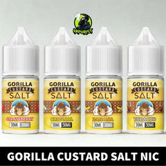 GORILLA CUSTARD Salt Nicotine 30ml Vape 