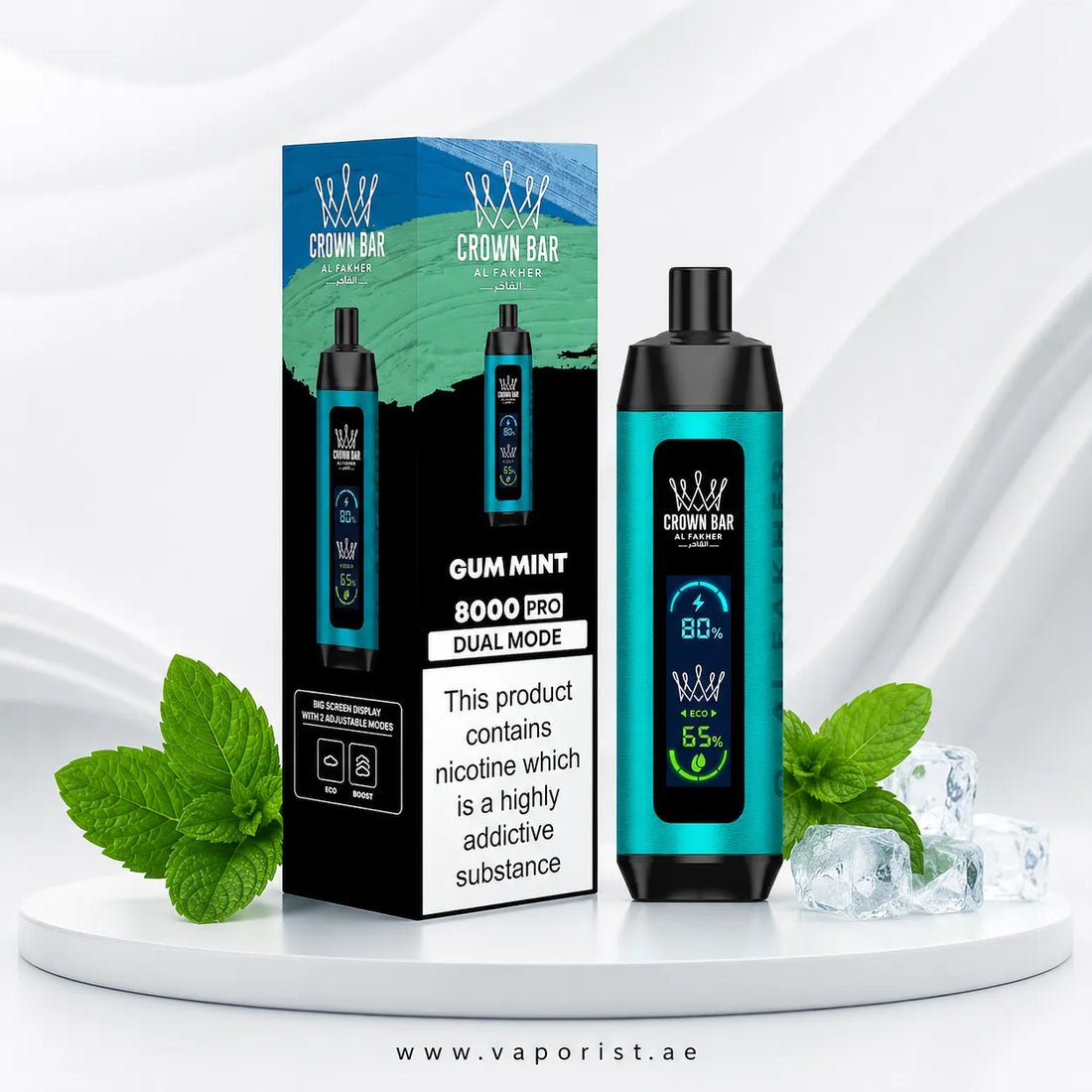 Al Fakher Vape Crown Bar 8000 Disposable Vape