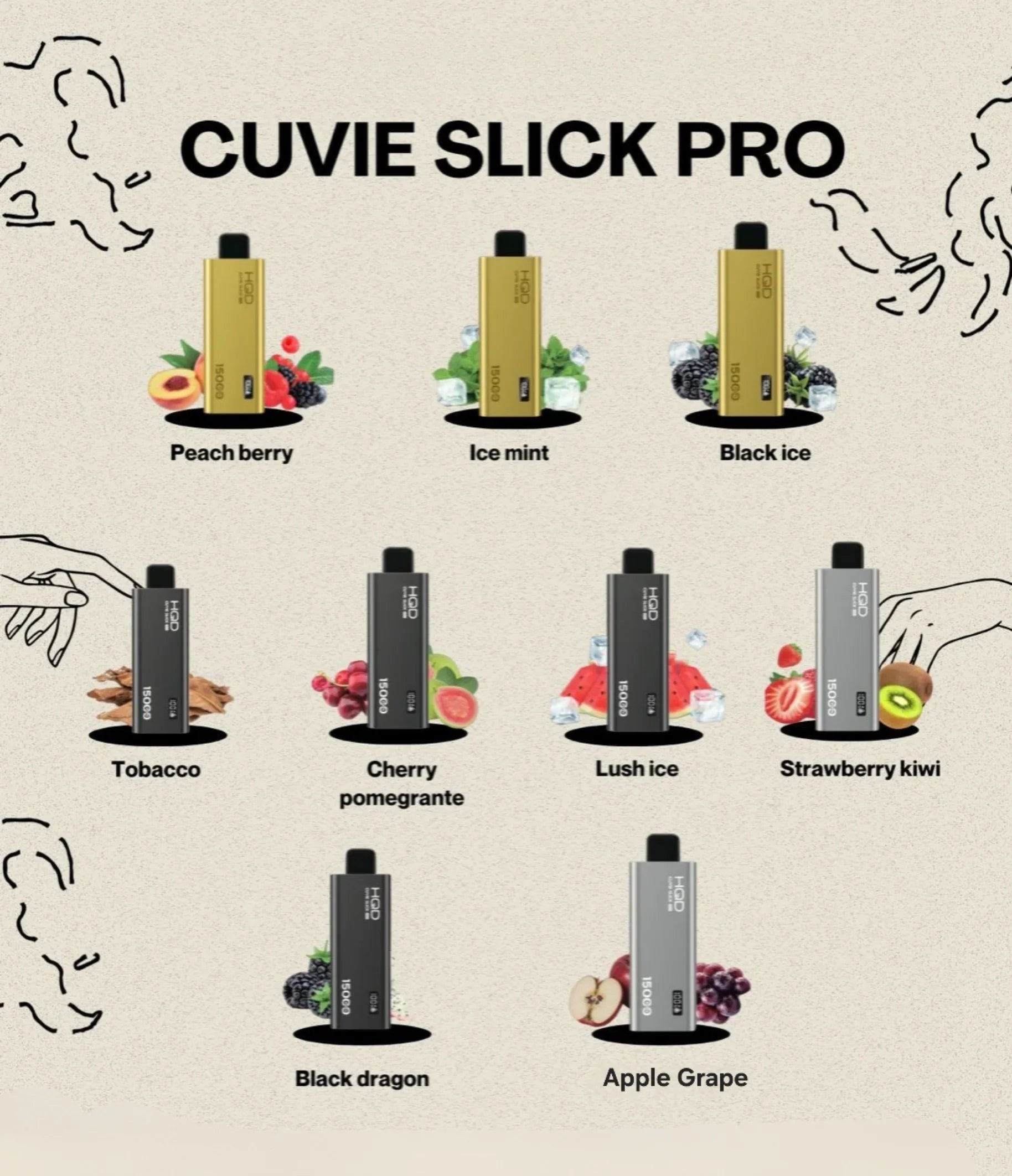 HQD-Cuvie-Slick-Pro