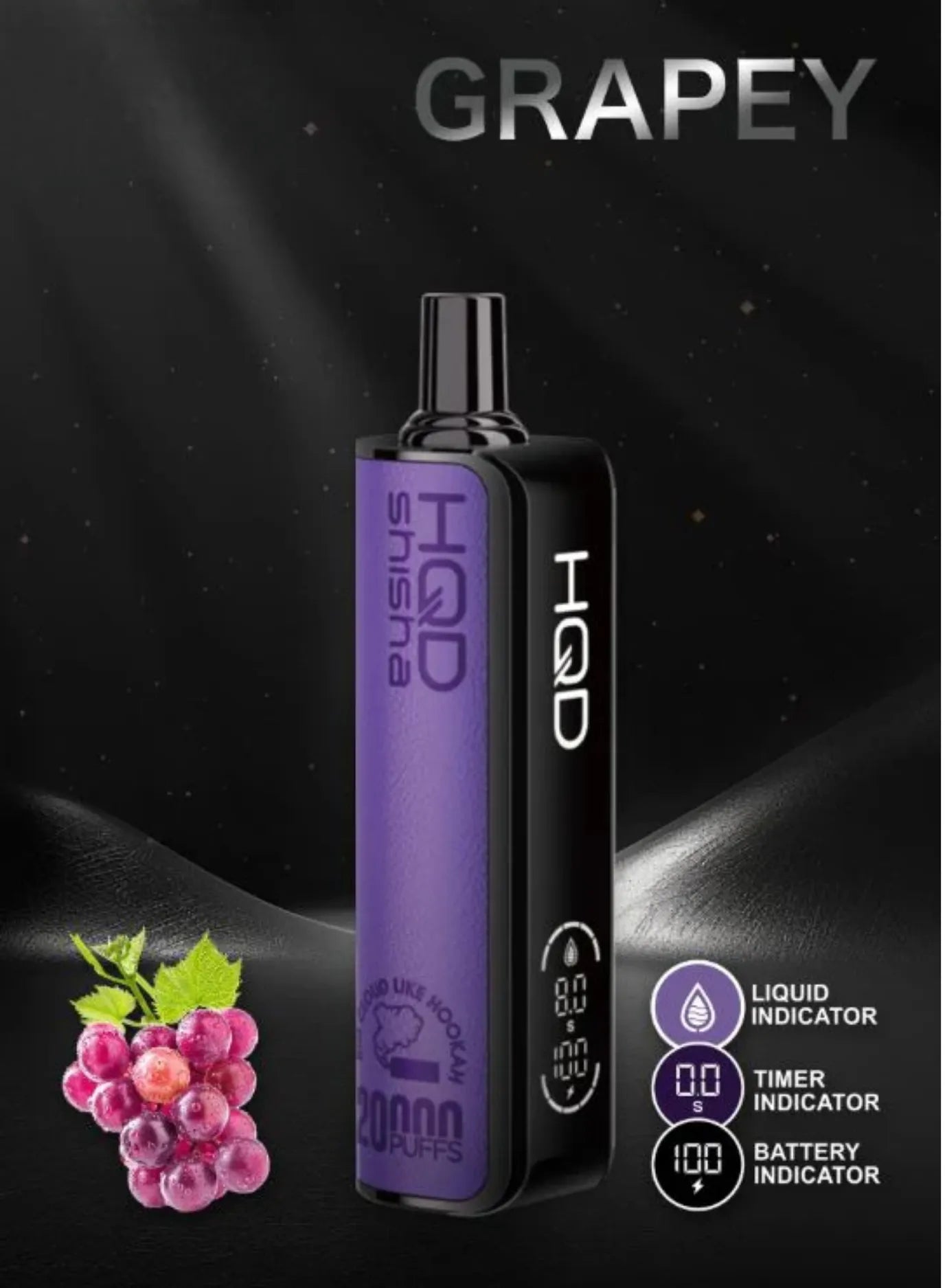 HQD-SHISHA-GRAPEY