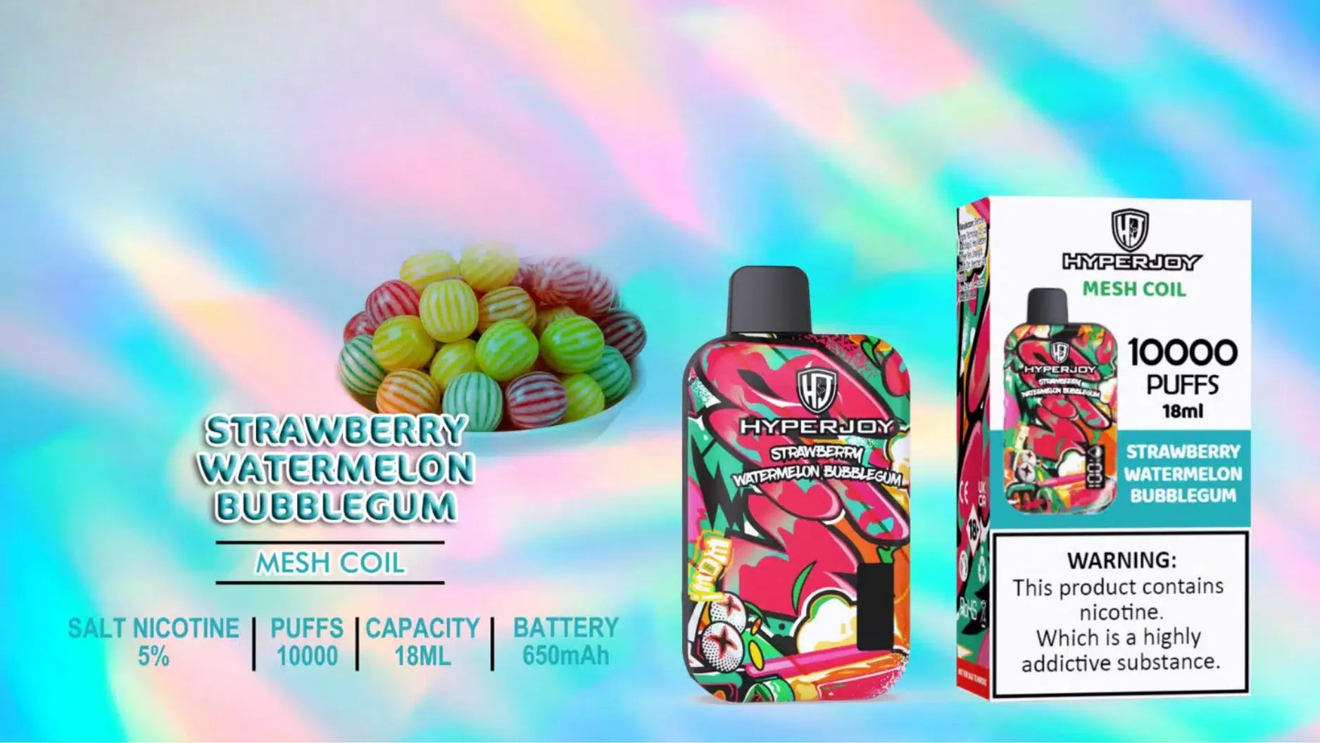 HYPERJOY  5% Nicotine Disposable 