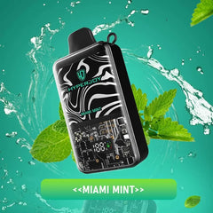 Miami Mint  -  Hyperjoy 20000 Puffs Disposable Vape 50mg in Dubai, UAE