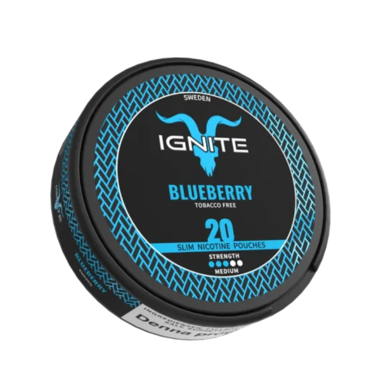 Blueberry Best IGNITE Nicotine Pouches in Dubai, UAE