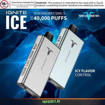 IGNITE ICE disposable vape with 40000 puffs