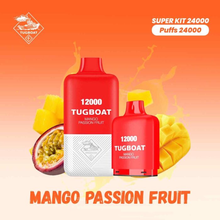Tugboat Super Kit 24000 Puffs 5% Nicotine Disposable Vape