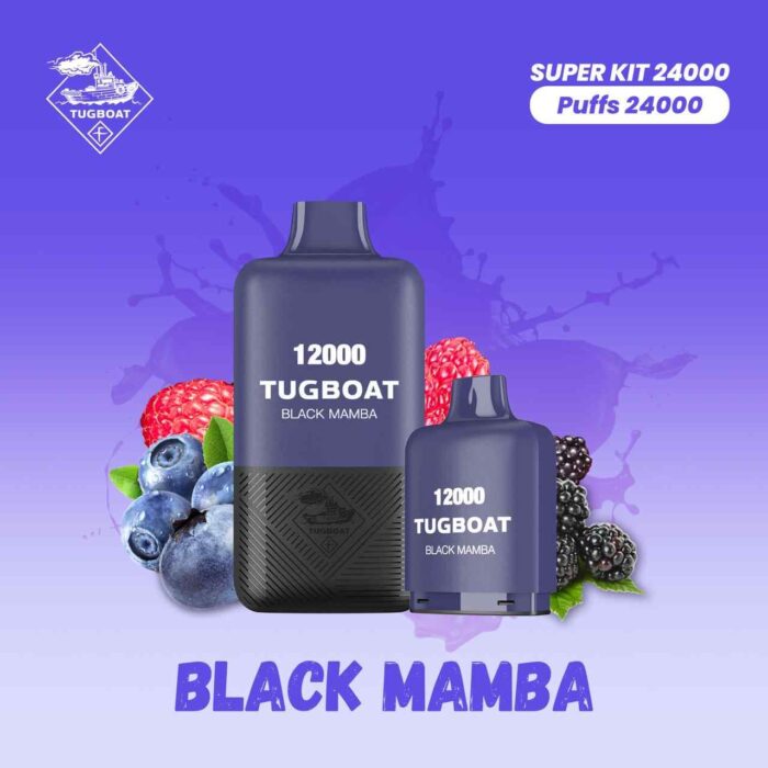 Tugboat Super Kit 24000 Puffs 5% Nicotine Disposable Vape