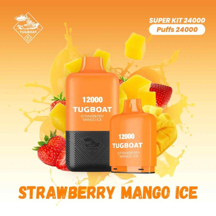 Tugboat Super Kit 24000 Puffs 5% Nicotine Disposable Vape