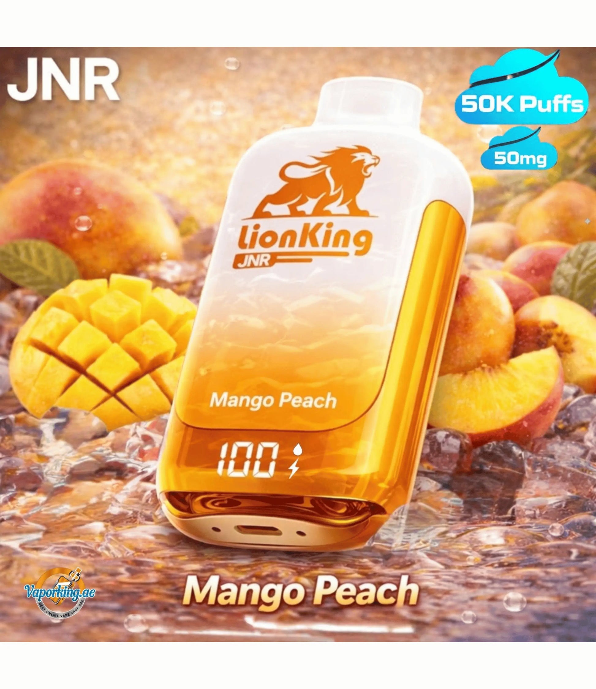 JNR Lionking 50000 Puffs Disposable Vape
