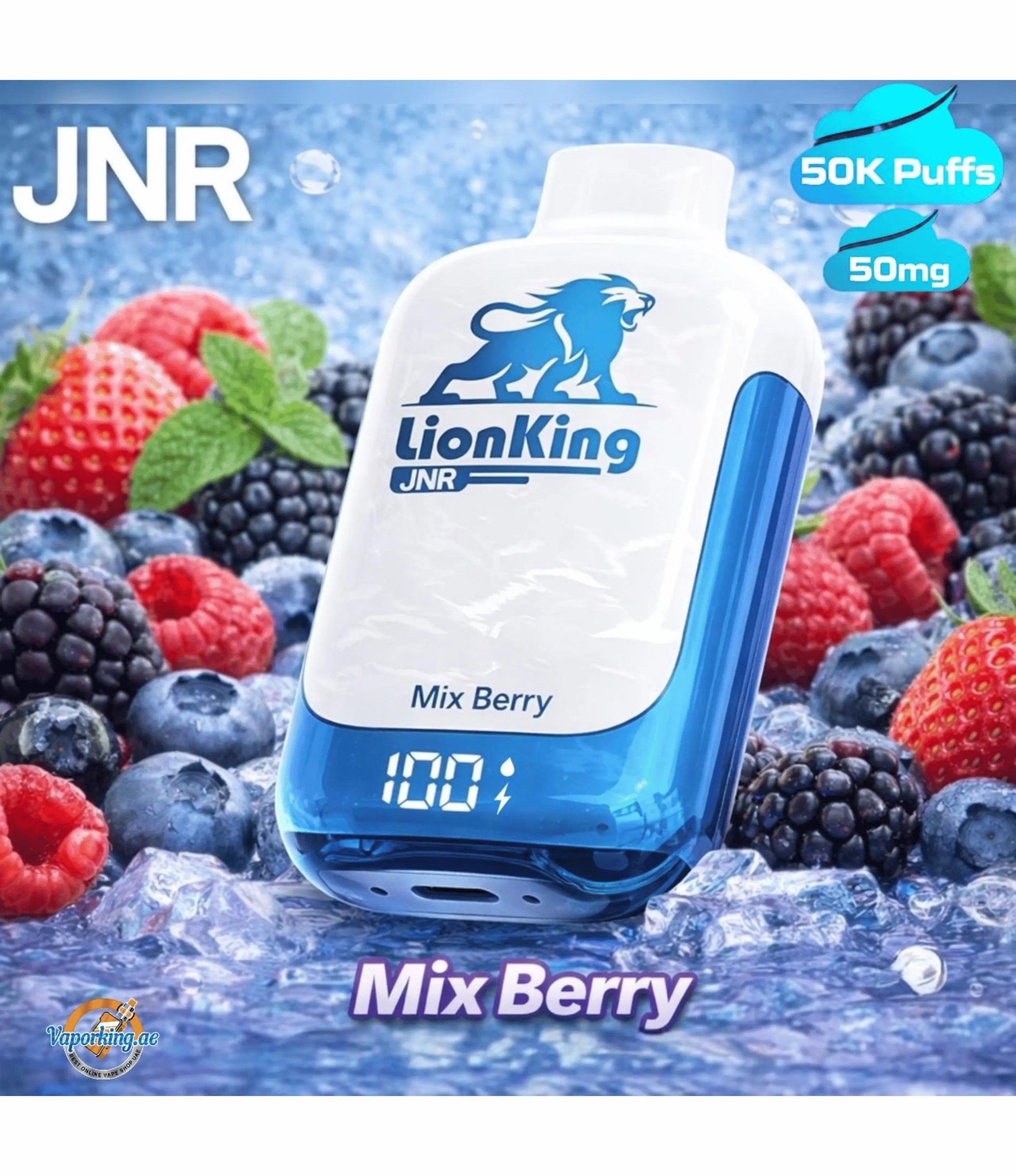 JNR Lionking 50000 Puffs Disposable Vape