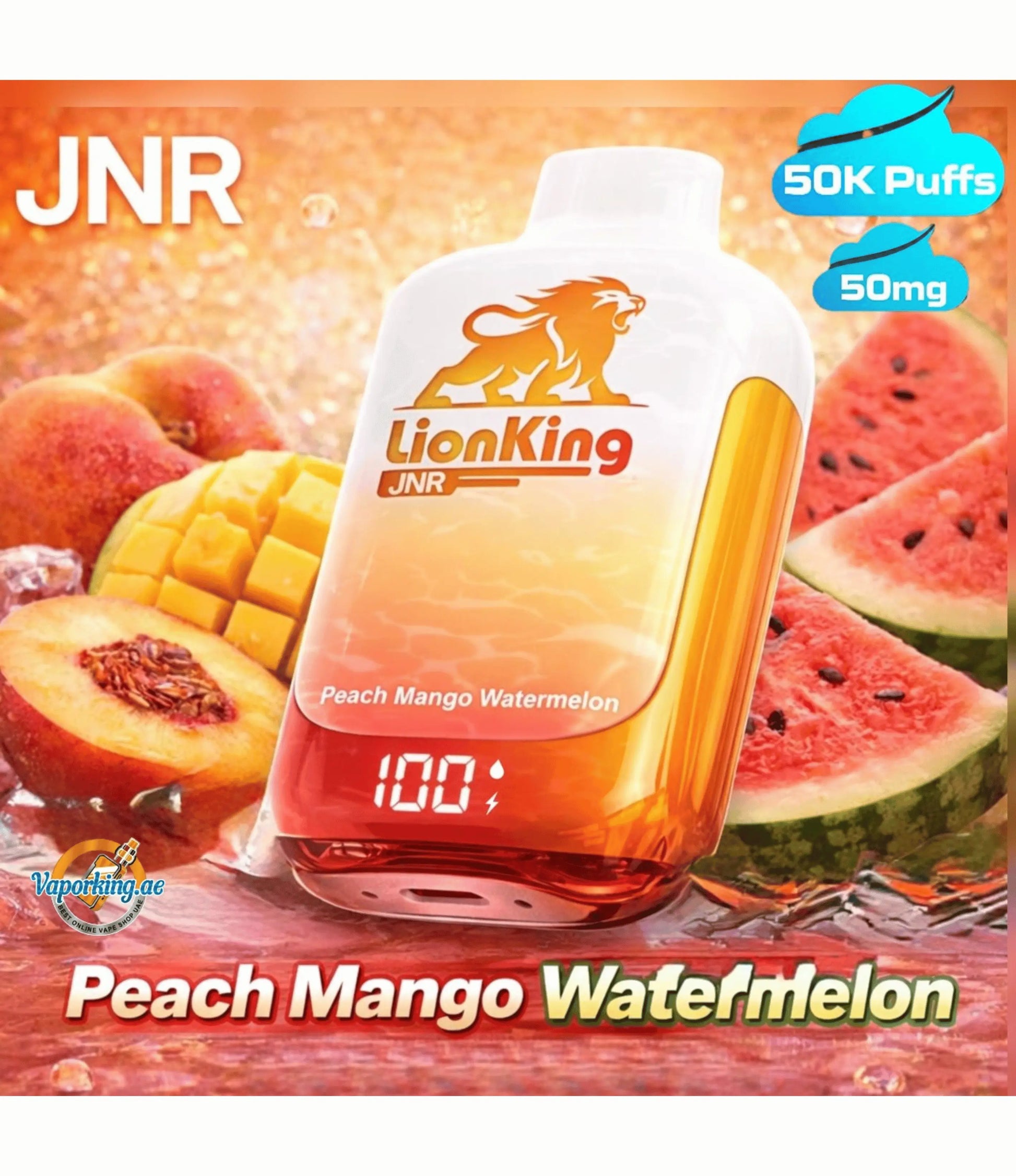 JNR Lionking 50000 Puffs Disposable Vape