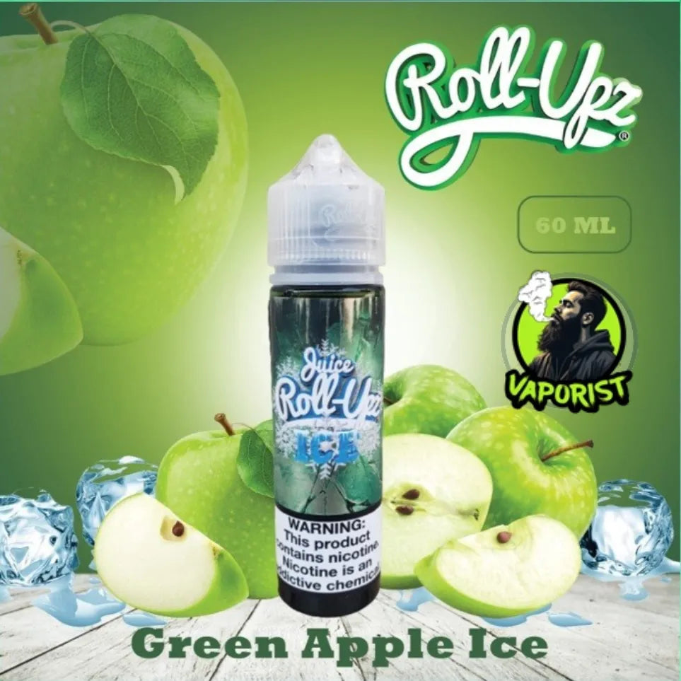 JuiceRollUPZ60mlE-Liquid-GreenAppleIce