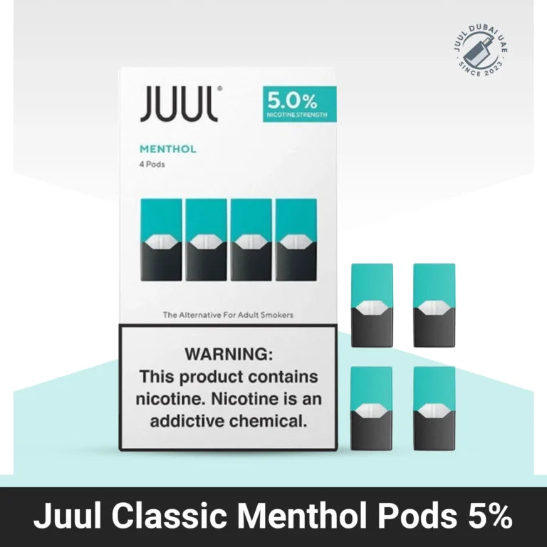 Juul Classic Menthol Pods 5% MG 4Pcs/Pack