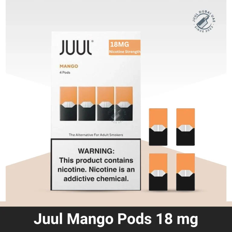 Juul Mango Pods 18Mg 4Pcs/Pack