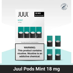 Juul Pods Mint 18Mg 4Pcs/Pack In UAE