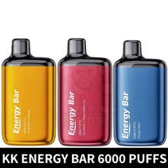 KK Energy Bar 6000 Puffs Disposable Vape