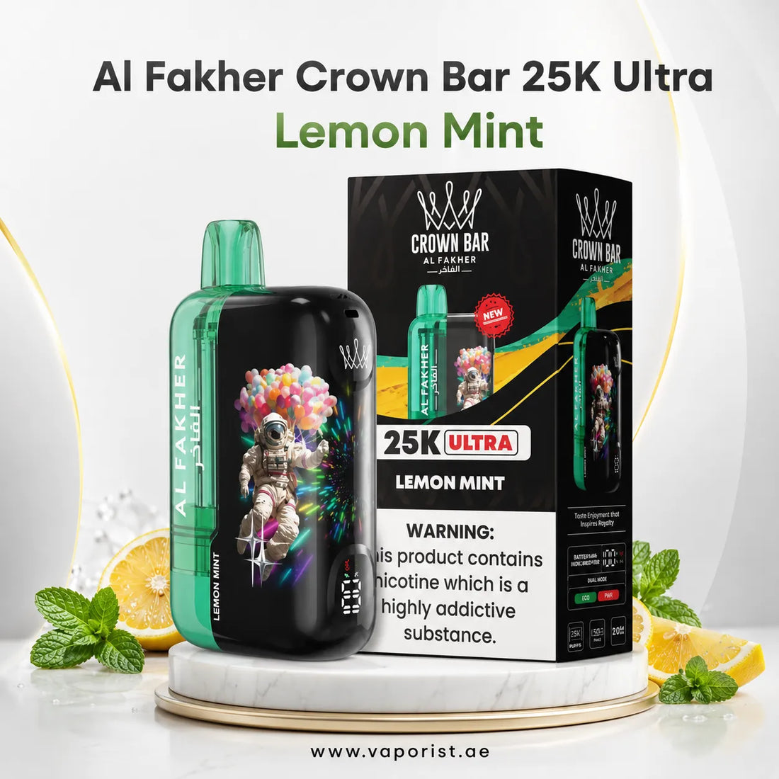 Al_Fakher_Crown_Bar_Ultra_25000_Puffs_UAE
