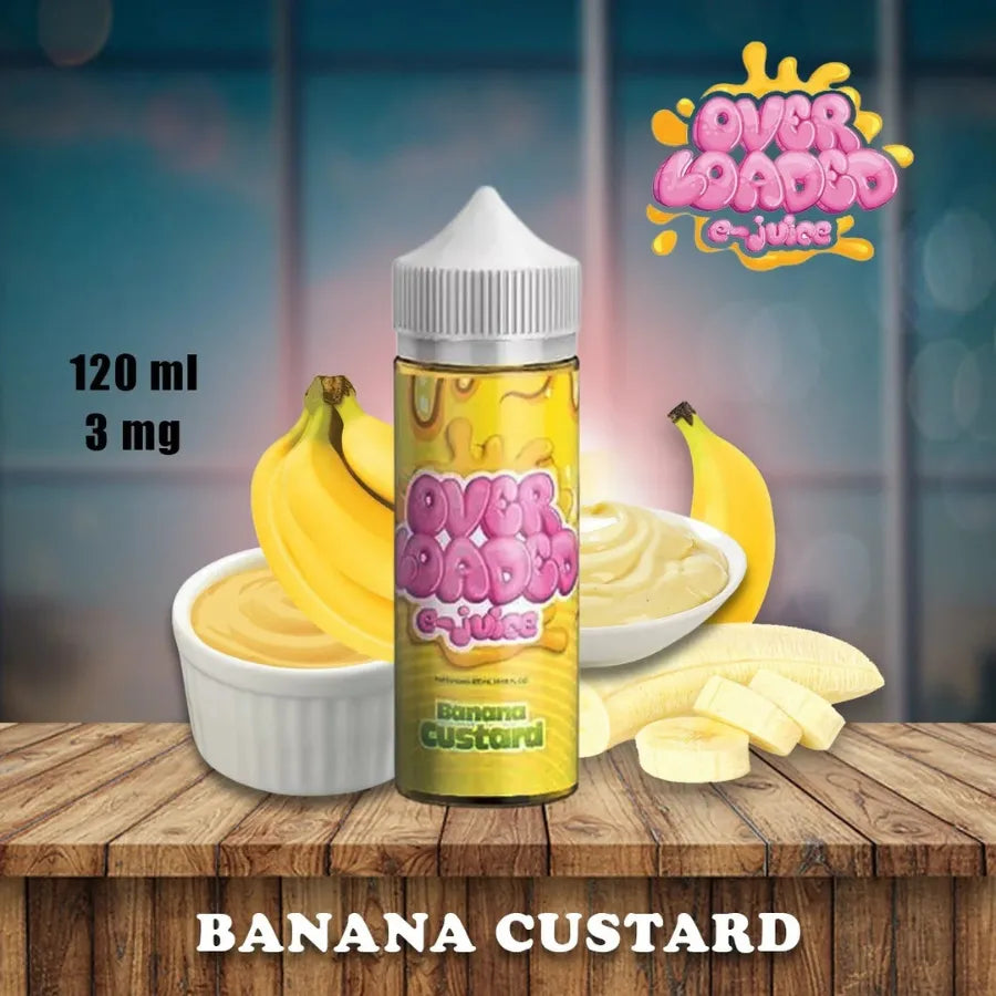 Banana Custard - Loaded 120ml Vape E-liquid In Dubai, UAE