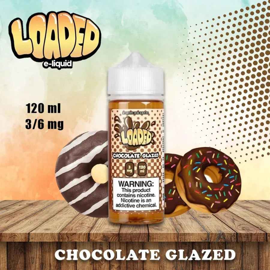 Chocolate Glazed - Loaded 120ml Vape E-liquid In Dubai, UAE