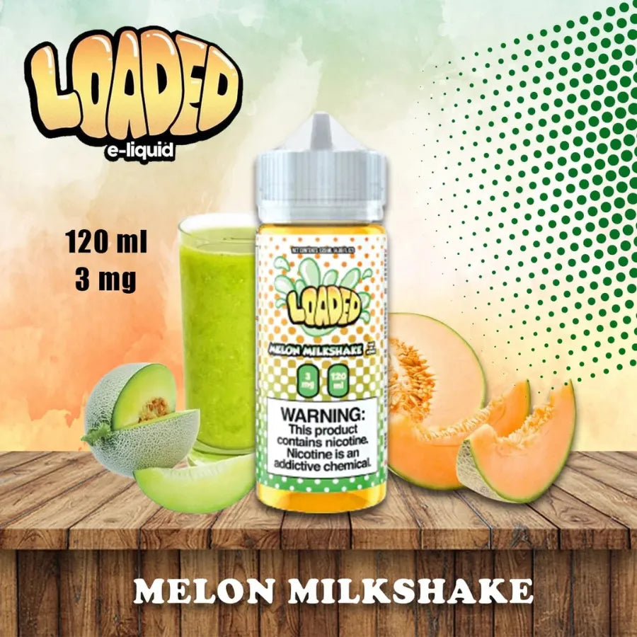 Melon Milkshake - Loaded 120ml Vape E-liquid In Dubai, UAE