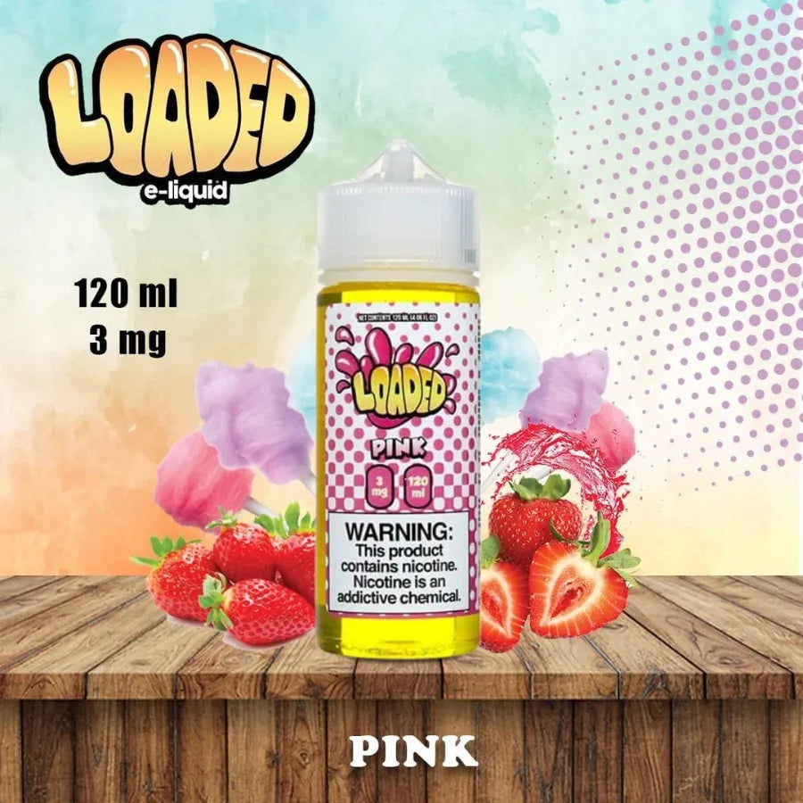 Pink - Loaded 120ml Vape E-liquid In Dubai, UAE